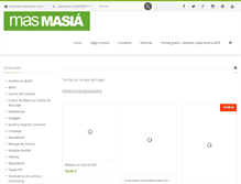 Tablet Screenshot of masmasiatienda.com